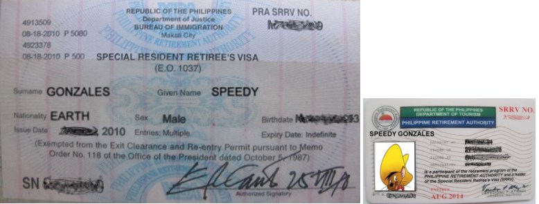 The famous SRRV The famous SRRV