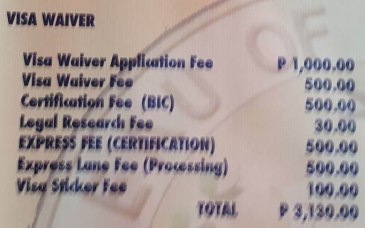 New Visa Extension Sticker Fee New Visa Extension Sticker Fee